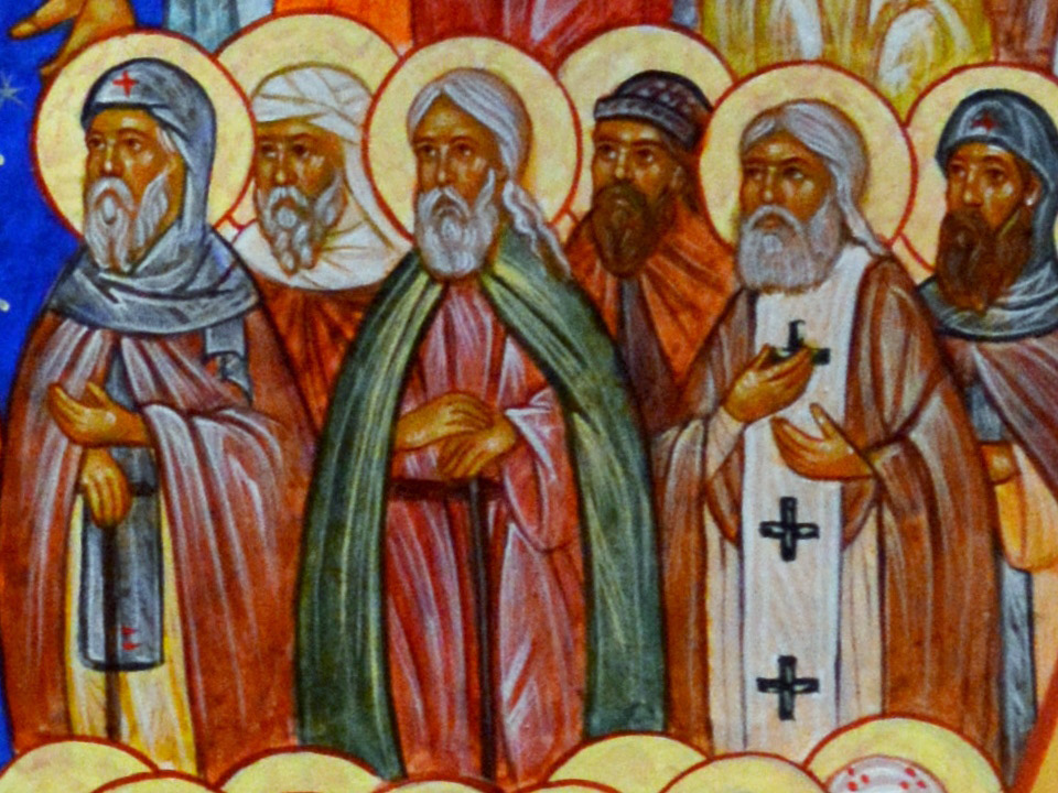 All Saints Icon (detail)