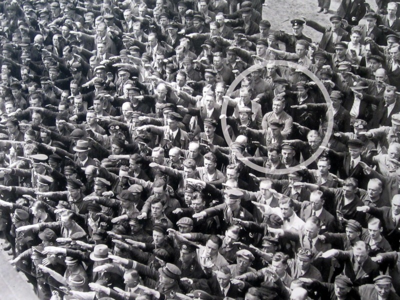 August Landmesser - Hamburg - 13 June 1936